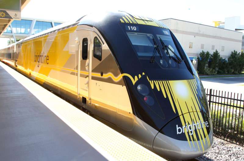 Image of a High Speed Train